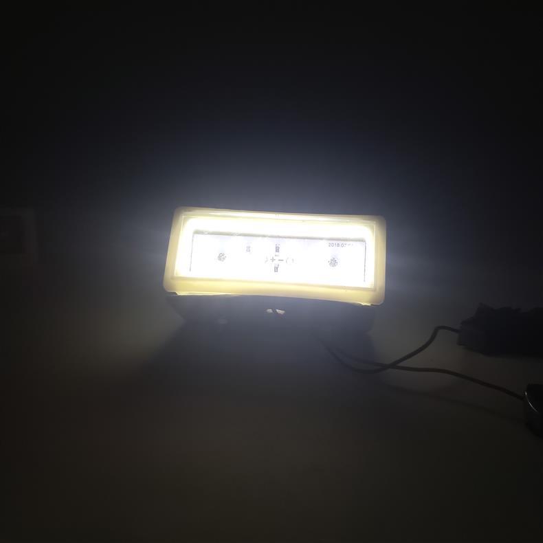 Truck Led Rear License Plate Light 24V Waterproof Super Bright Modified License Plate Light Van Truck High Brightness License Plate Light External
