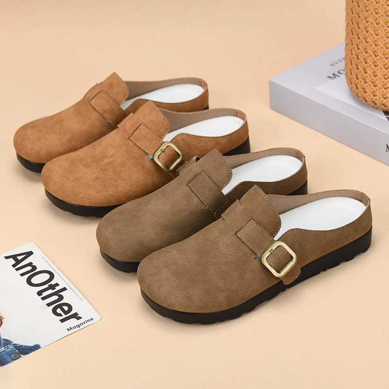 Туфли Birkenstock 2025 новые весенние слипоны с полиуретановым носком, полусапожки, легкие, удобные, повседневная обувь