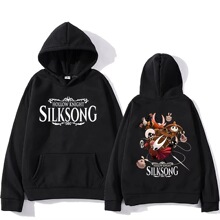 Hollow Knight Silksong Hot Game Hoodies Long Sleeve Fashion