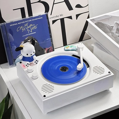 Amazon Best Selling Classic Wireless Bluetooth Speaker Retro Disc Wall-Mounted Speaker System CD Player