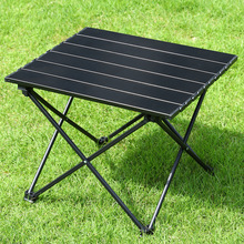 户外折叠桌地摊桌便携式露营烧烤野餐桌铝合金蛋卷桌碳钢野营