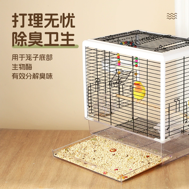 悦小萌 Parrot bedding, corn cobs, walnut sand, bird cage breeding box, special feces sand, deodorizing bird feces sand supplies