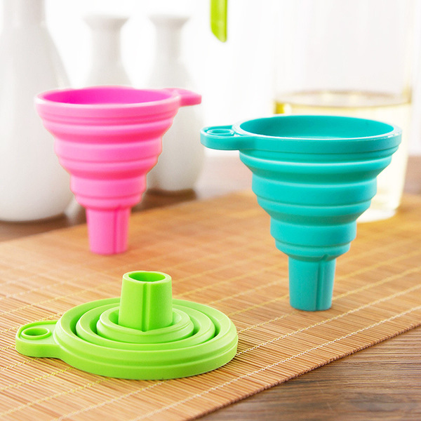Silicone funnel
