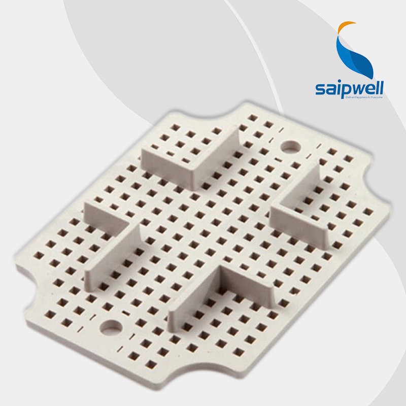 ( DS Series supporting use)Waterproof box Plastic grid install floor ABS Junction box Mounting plate
