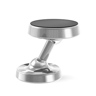 Car phone holder Phone Holder for Car Navigation - double-head-strong-magnetic-height-39mm-frosted-silver
