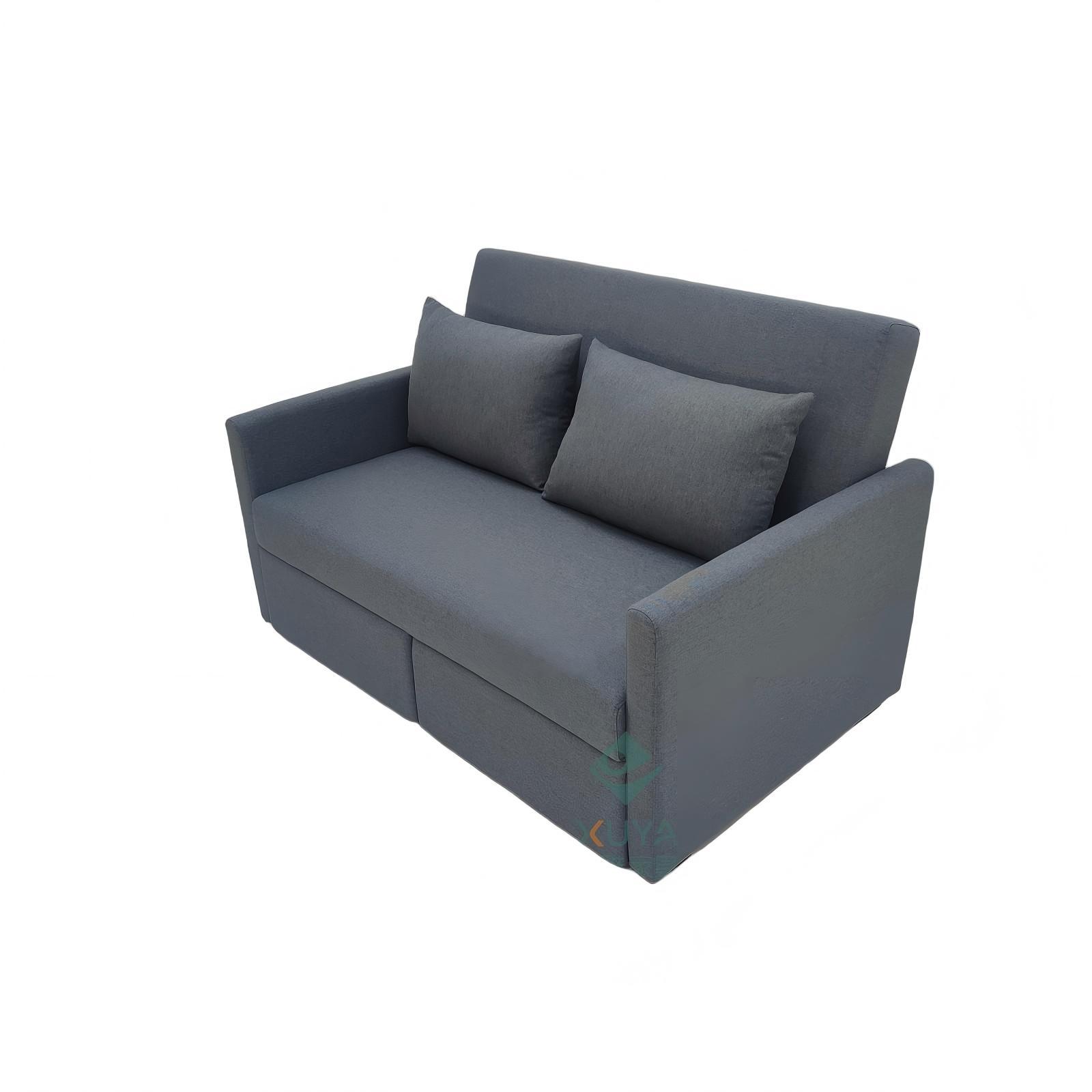 Sofá cama plegable de tres segundos, sofá cama de seda de seda de alta tecnología, sala de estar, apartamento plegable
