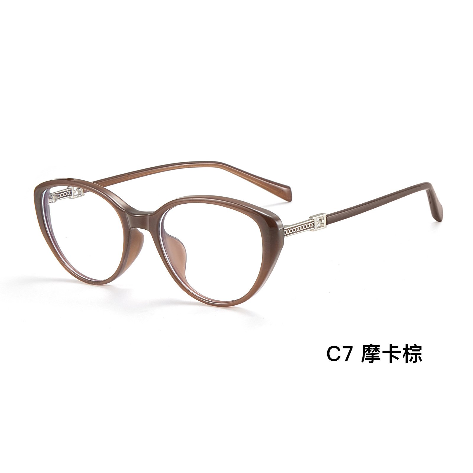 Gran marca reticulante artefacto facial ojo de gato anti-luz azul TR90 marco de gafas de 4 mm de ancho puede equiparse con miopía al por mayor