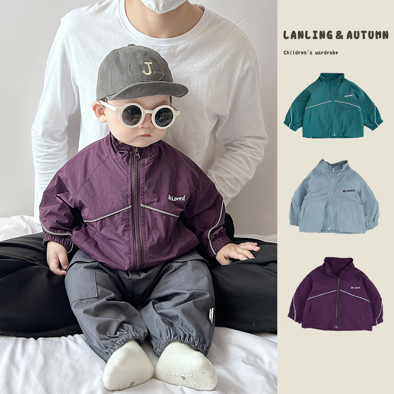Boys' Lightweight Jacket Autumn 2026 New Style Baby Summer Air Conditioning Shirt Sun Protection Clothing Stylish Infant Windbreaker Boys' Lightweight Jacket Autumn 2026 New Style Baby Summer Air Conditioning Shirt Sun Protection Clothing Stylish Infant Windbreaker
