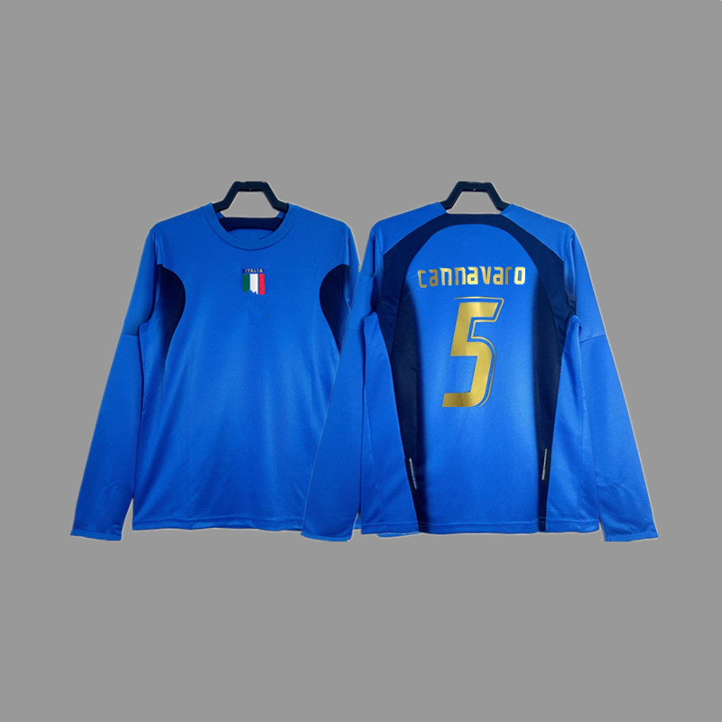 レトロジャージサッカーユニフォームイタリアユニフォームマルディーニバッジョピエロトッティカンナバロジャージ|undefined