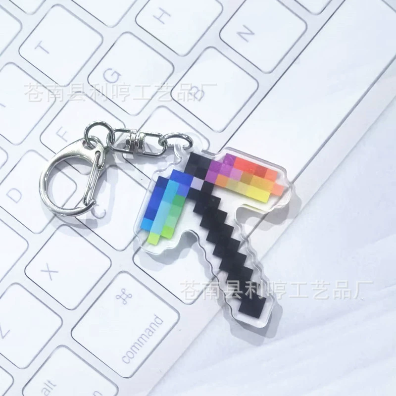 Cartoon acrylic keychain, backpack accessory