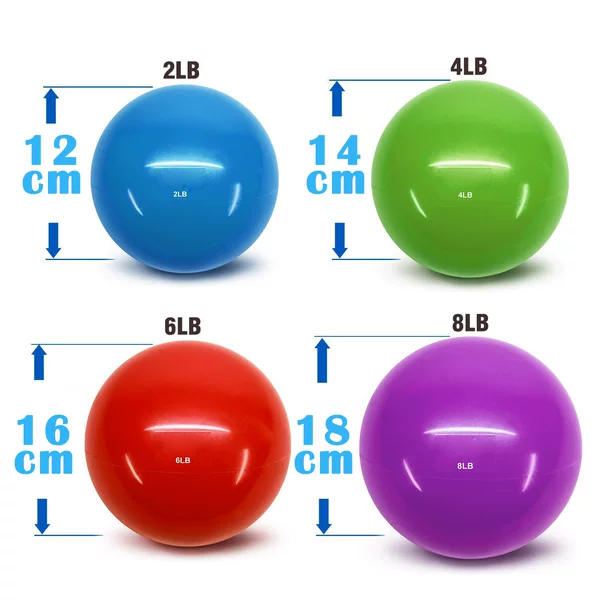 Fitness sand ball fitness soft sand ball pvc yoga handball sports gravity ball soft dumbbell basketball ball sense of control