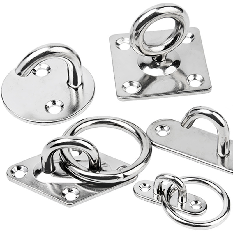 304不锈钢挂钩吊钩吊扇钩沙袋钩灯钩固定挂件U型承重吊环钩子大全