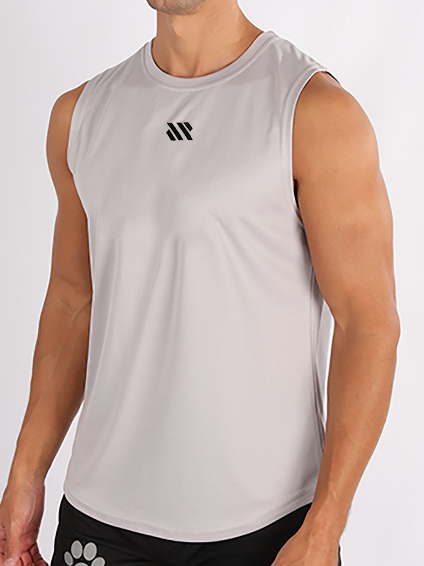 Chalecos de baloncesto masculinos transfronterizos ropa de fitness hombres ropa de fitness relajada sudadera de hombro suelto sudadera de secado rápido sudadera de fitness sin mangas entrenamiento deportivo