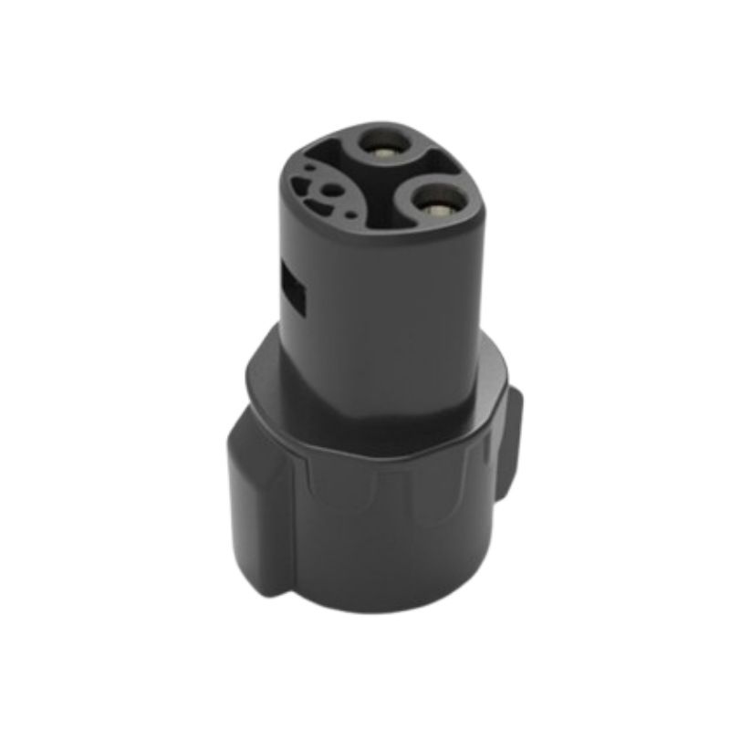 J1772美规枪座转特斯拉枪头新能源汽车充电桩枪转接头tesla转接头