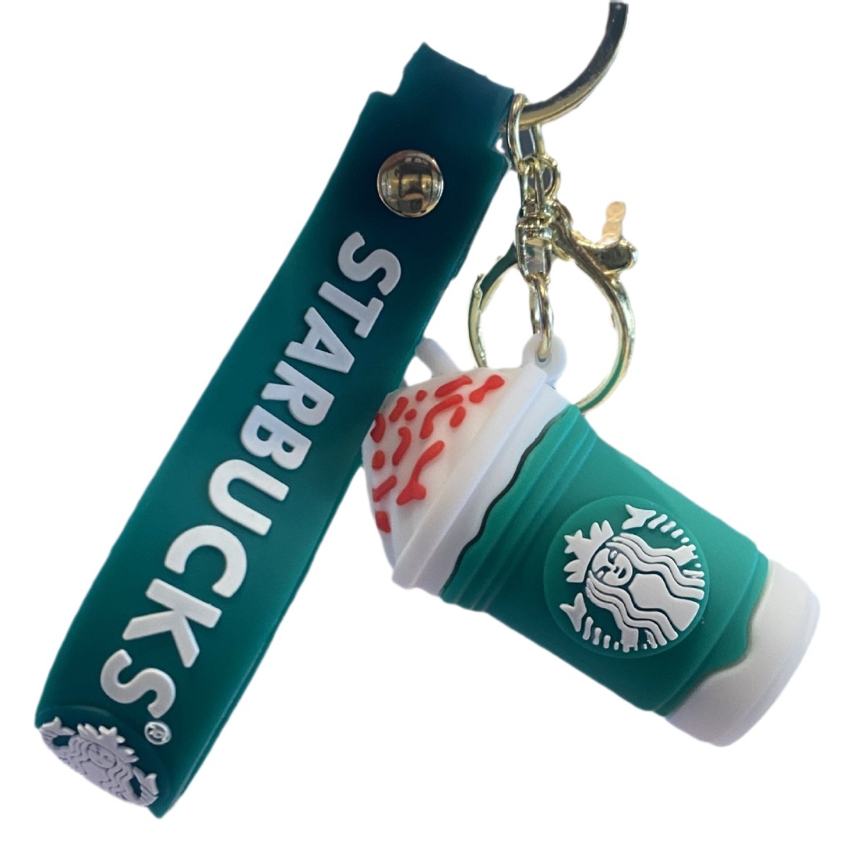 Cruz-frontera Starbucks leche taza llavero muñeca máquina pequeña bolsa de regalo accesorios regalo de Año Nuevo al por mayor