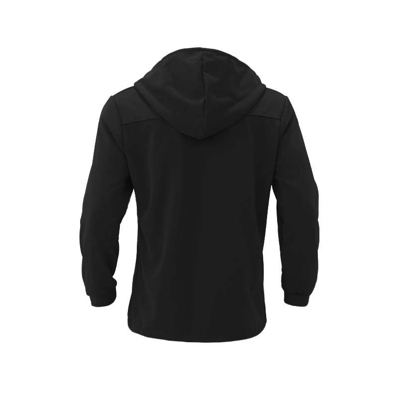 2024 New Men's Mid length Slim Fit Windbreaker Hooded Casual Solid Coat_voghion.com