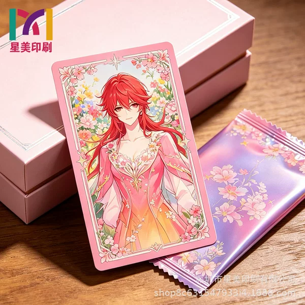 Source manufacturer of game flashcards and anime flashcards, one-stop custom processing
