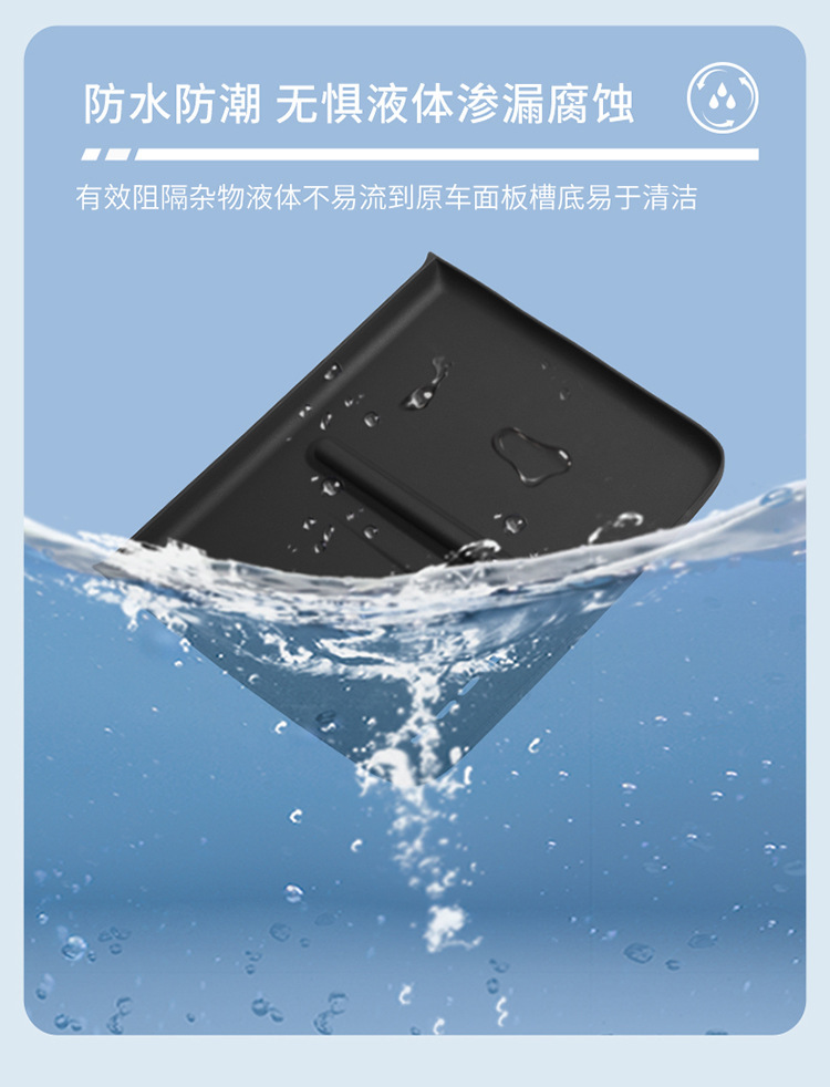 Suitable for 25 Models of Trumpchi Wangxiang S7 Central Control Wireless Charging Silicone Anti-Slip Mat Car Protection Car Modification Accessories