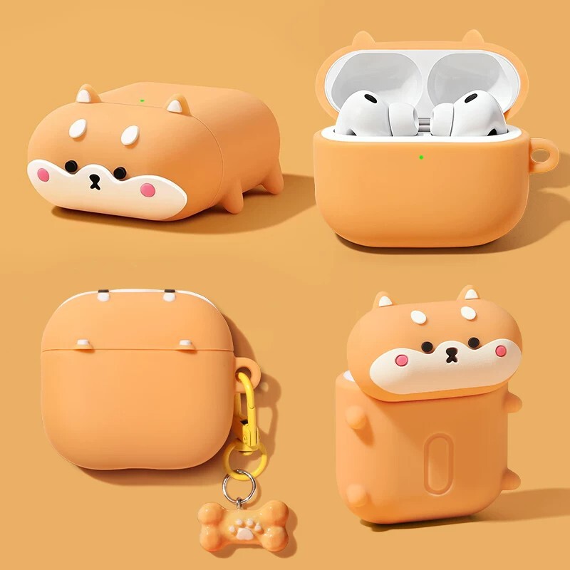 Personalized Shiba Inu Earphone Case Suitable for AirPods 5Th Generation Bluetooth Apple AirPods 4 Protective Case Cute Animal Box Personalized Shiba Inu Earphone Case Suitable for AirPods 5Th Generation Bluetooth Apple AirPods 4 Protective Case Cute Animal Box