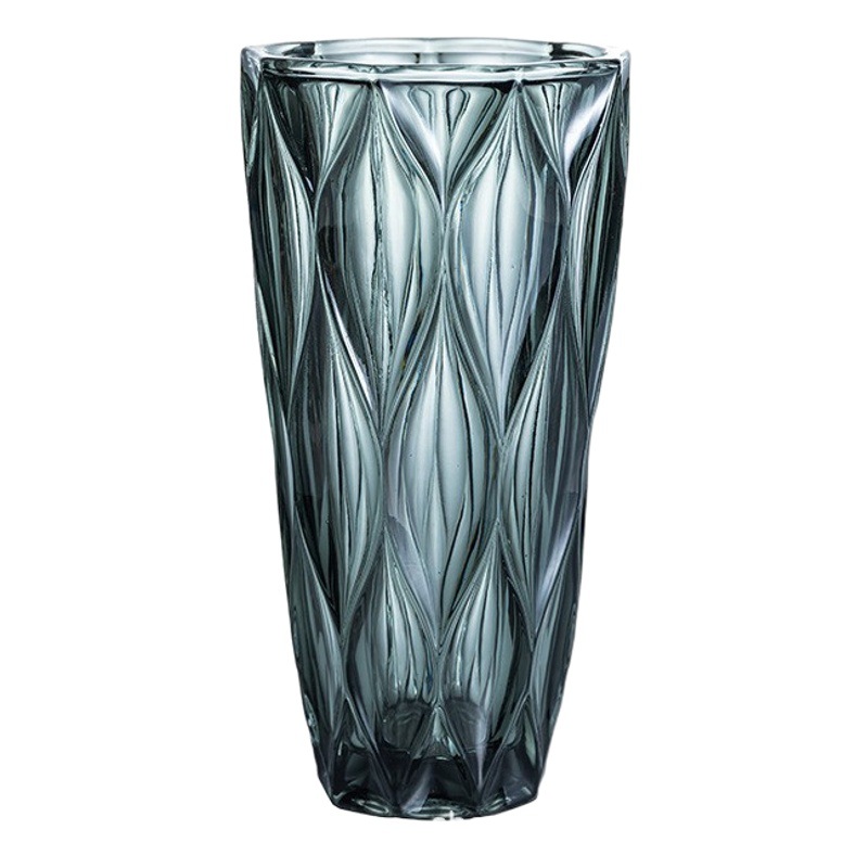 Luz de lujo creativo florero de vidrio de alto grado ins estilo sala de estar agua cultivo flor decoración fábrica al por mayor