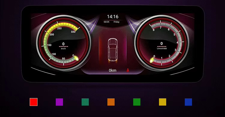 Suitable for Mercedes-Benz S W221 W222 06-09 10-15 Android car display central control large screen