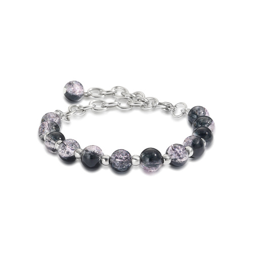Xiaohongshu-style amethyst bead bracelet street economy Instagram live fresh niche bracelet jewelry wholesale