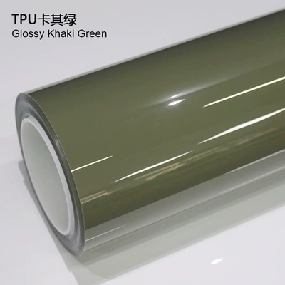 Surface, Auto Color Change Film - tpu-khaki-green-1524mx15m