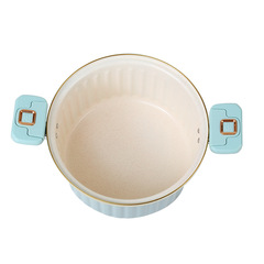 Cross-border hot sales Household micro-pressure enameled pot soup pot Large capacity multi-function non-stick cast iron pot soup pot