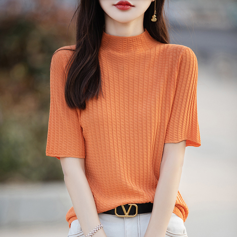 주황색