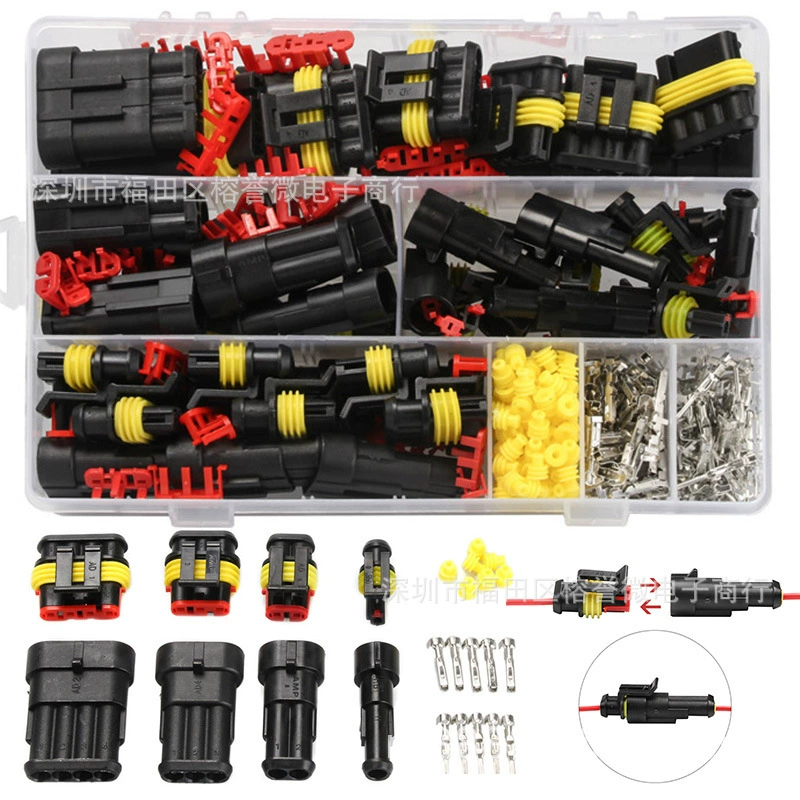 352PCS Автомобильный водонепроницаемый разъем в штучной упаковке HID ксеноновая лампа штепсельная вилка разъем провода