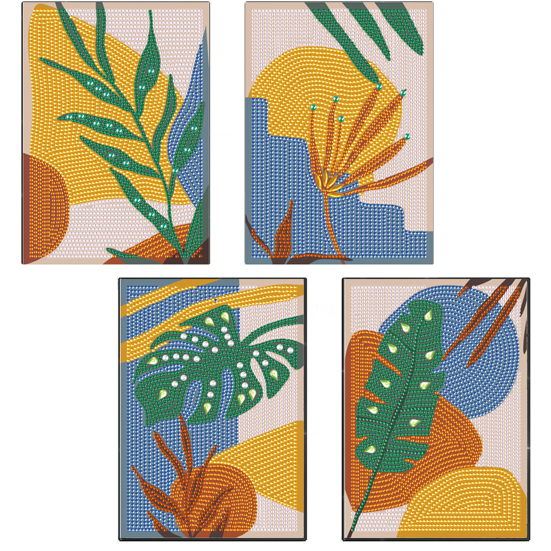 Cuaderno de dibujo de diamantes creativo transfronterizo de forma alienígena cuaderno de notas de negocios DIY puntual diario A5 cuaderno de estudiante al por mayor