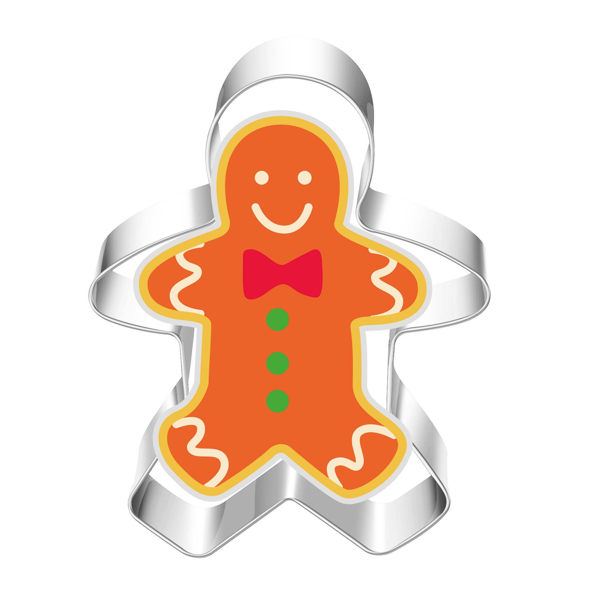 Acero inoxidable molde de galletas de Navidad árbol de Navidad Santa Claus copo de nieve alce Amazon Fuente de la fábrica de comercio exterior