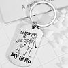 Amazon Selling Father's Day Gift Daddy is My Hero Creative Cartoon Stainless Steel Cap