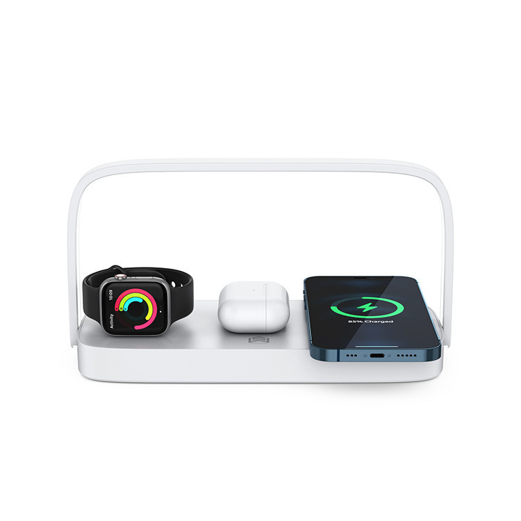Four-in-one wireless charger for iPhone Samsung mobile phone watch headset wireless charger private model new Four-in-one wireless charger for iPhone Samsung mobile phone watch headset wireless charger private model new