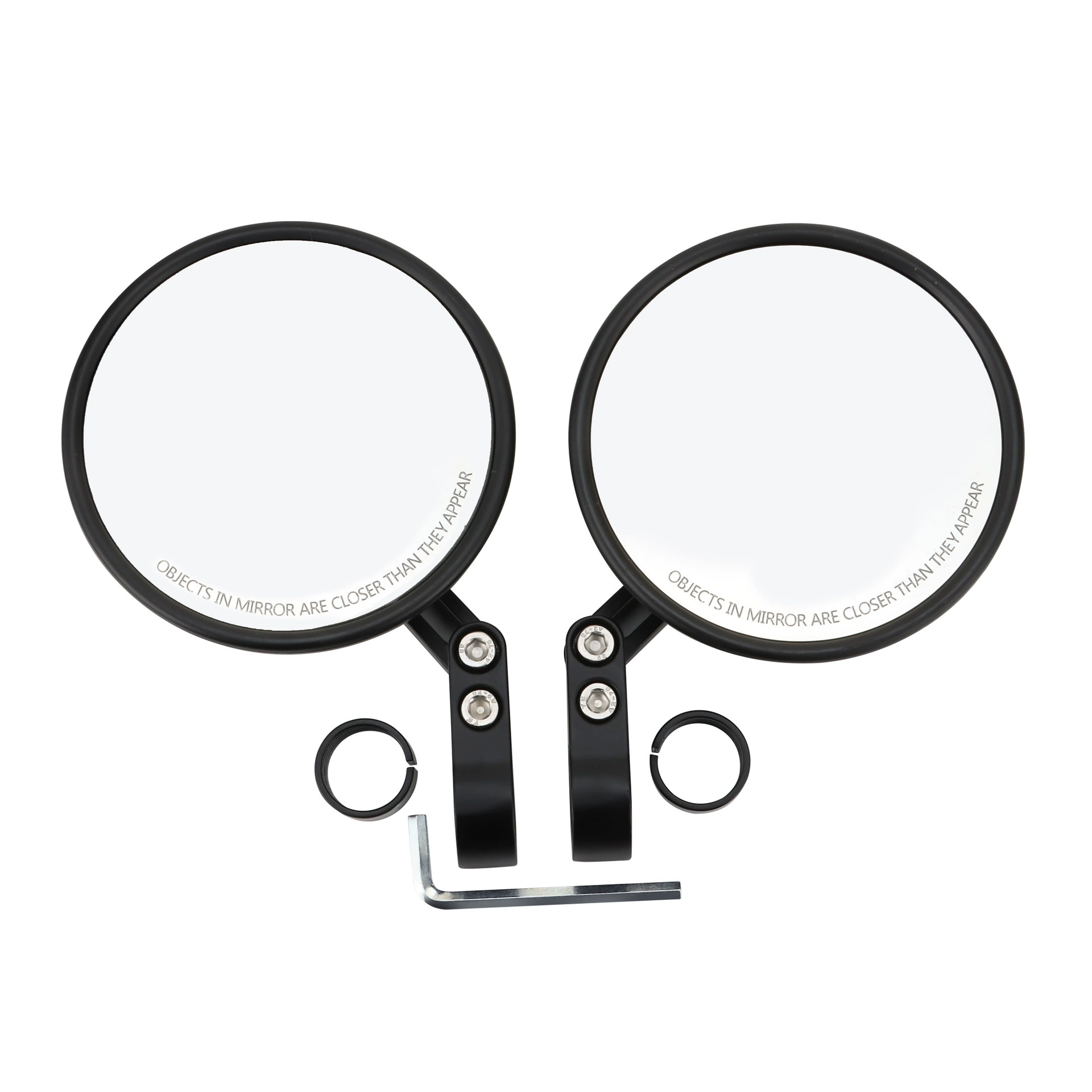 GOOFIT Adjustable bike, rear view mirror, universal steering wheel