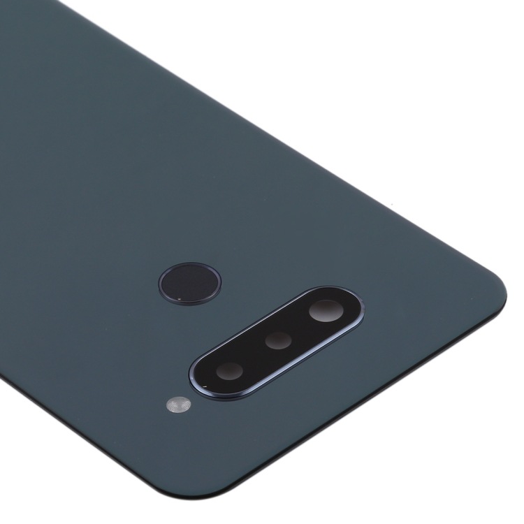 Aplicable para LG Q70 / LM-Q730N (versión coreana) cubierta trasera de batería original (color: negro)