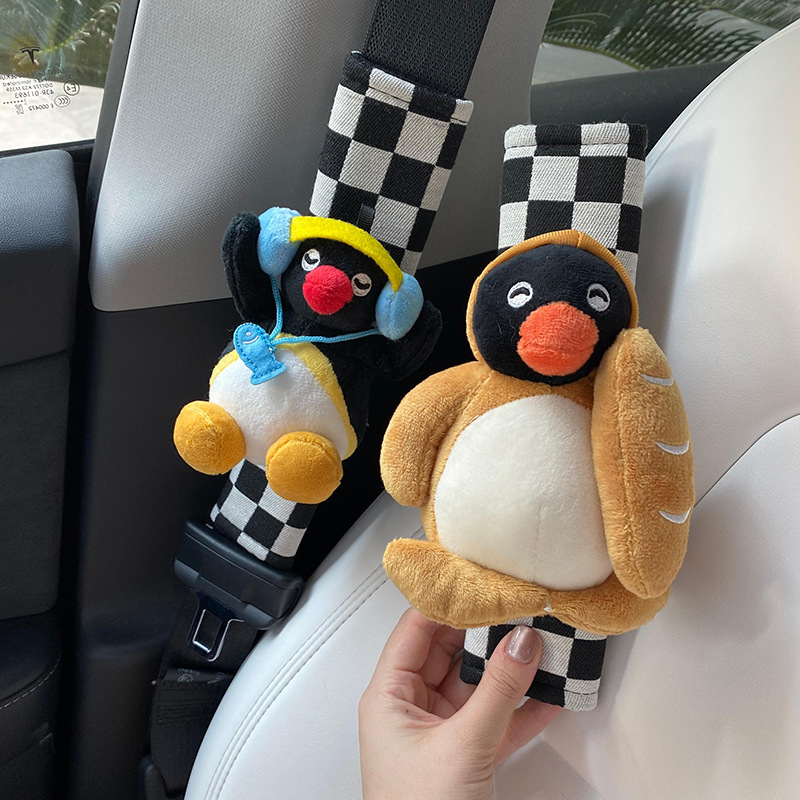 Funda Protectora para Cinturón de Seguridad de Auto de Peluche