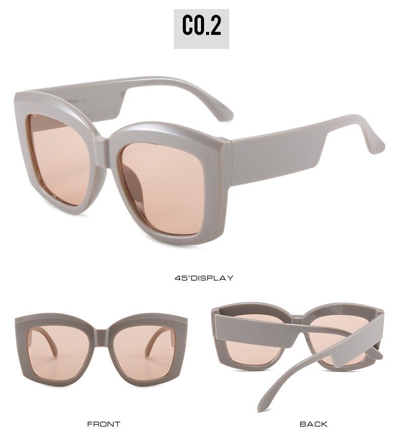 Trendy Women's Square Frame Sunglasses For Personalized Style_voghion.com