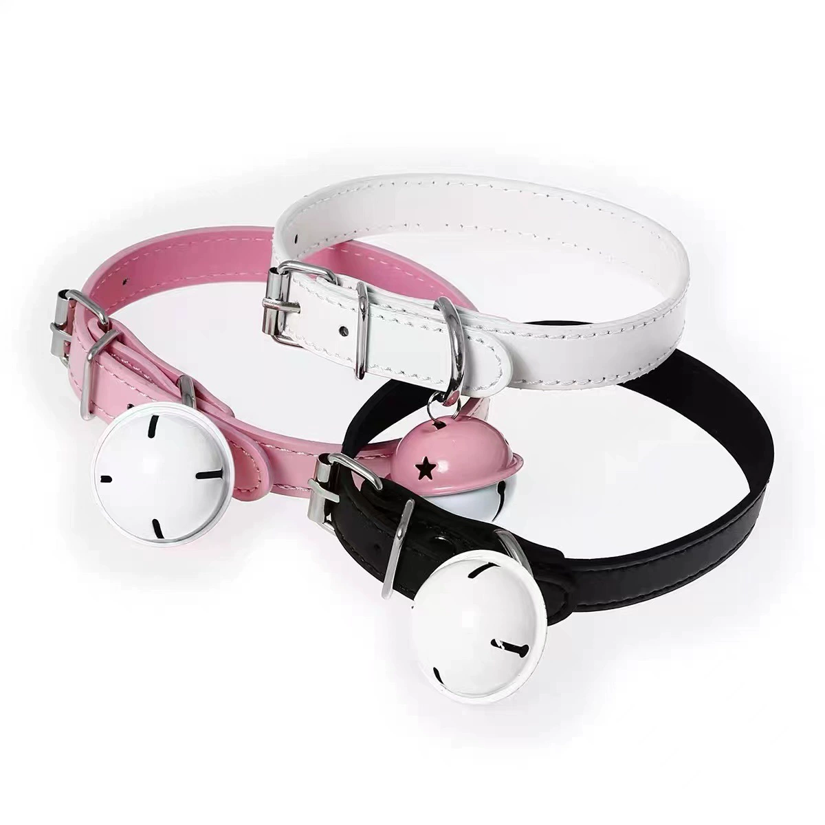 (Cross-border trading), polyurethane small bell, choker, chain, accessory with bow