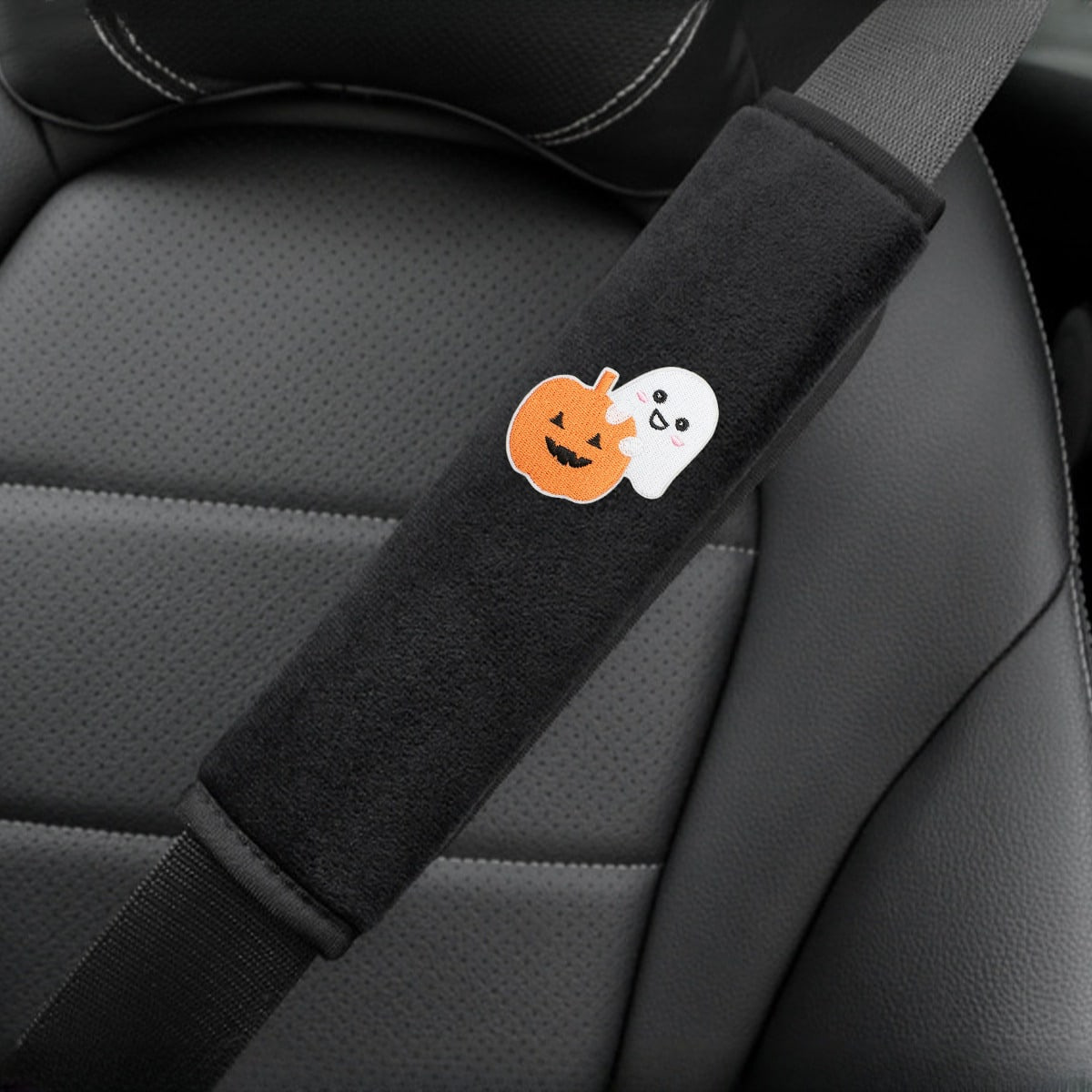 Car Seat Belt Protector Halloween Shoulder Cover Car Seat Belt Interior Supplies Protective Cover