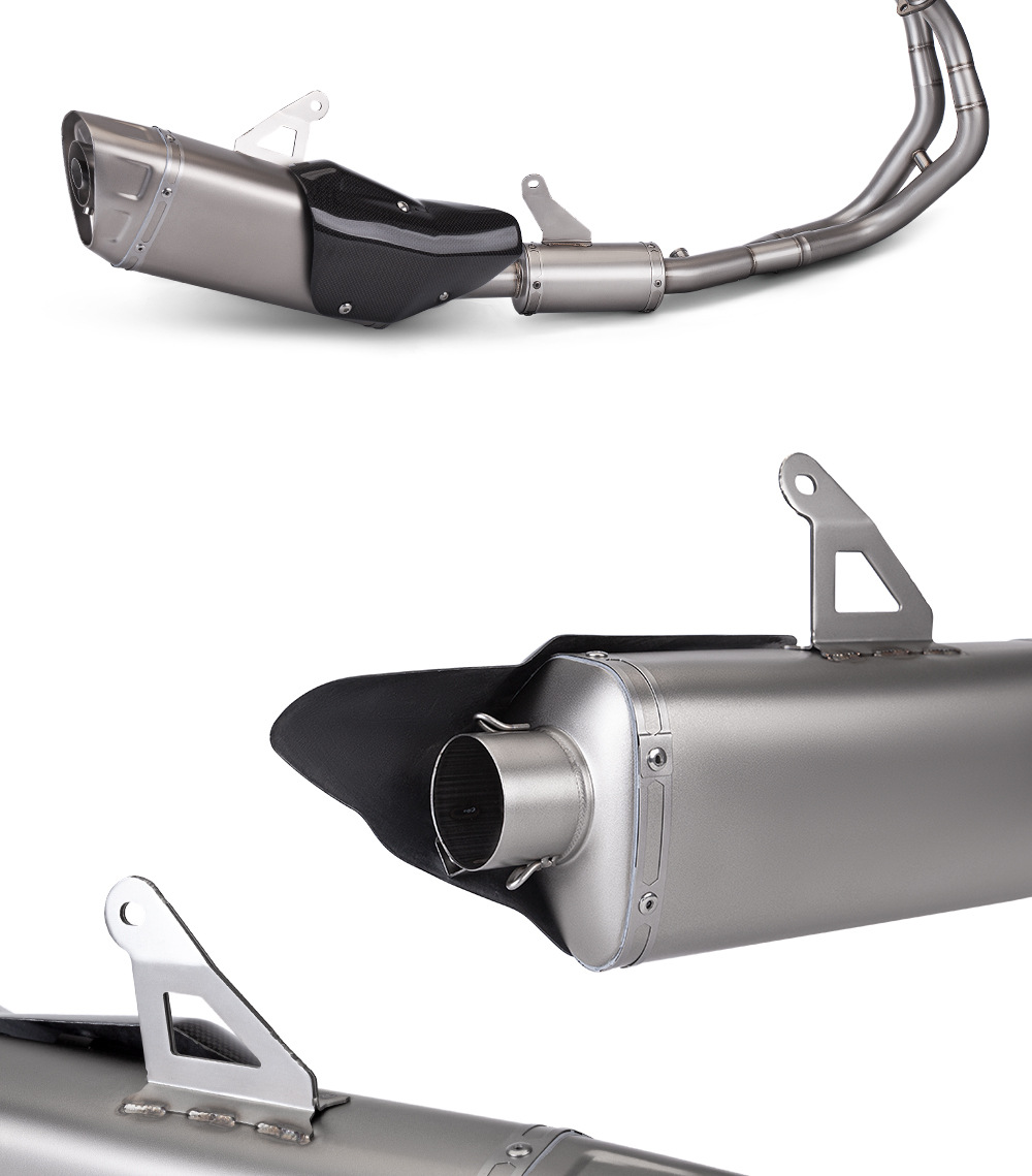 R7 Exhaust Pipe Stainless Steel Front End Exhaust Pipe End Muffler Combination suit Special Vehicle 2021-2023