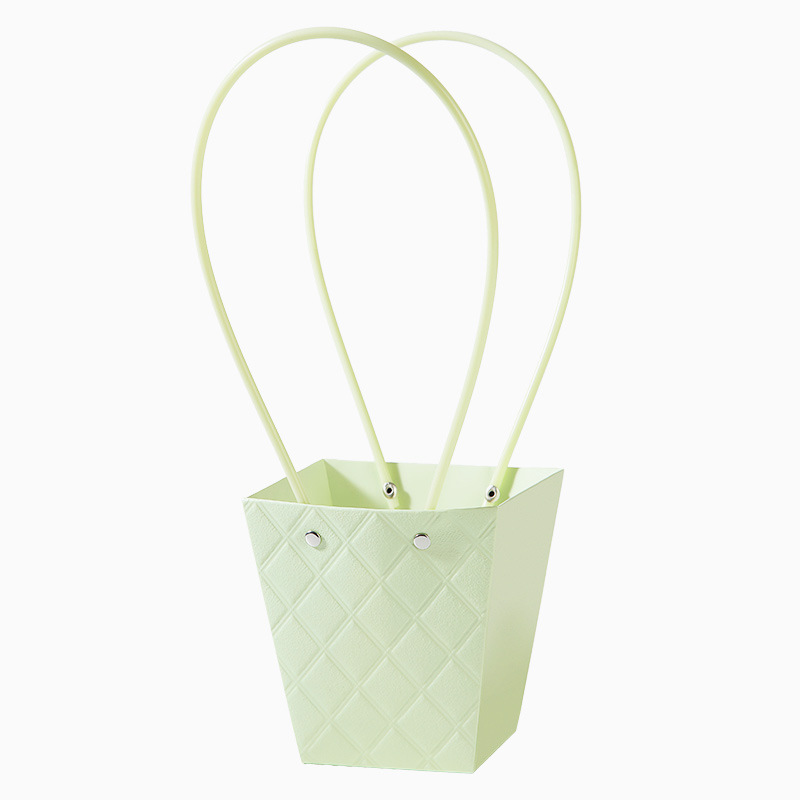 Bolsa de macarrones, bolsa de aperitivos, bolsa para arreglos florales de gelatina, bolsa con relieve estéreo, bolsa cuadrada trapezoidal para regalos de cumpleaños y festivos