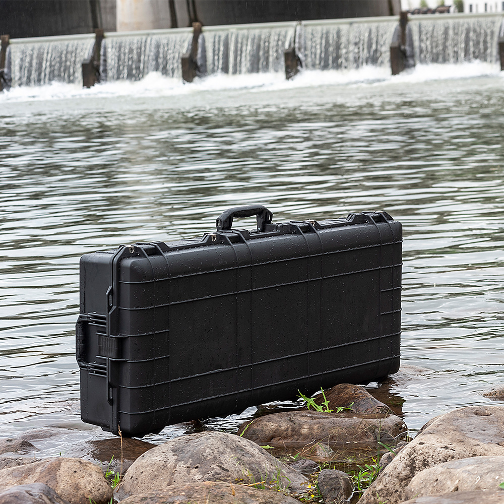 MJ-1745 抗压防水塑料箱长条安全收纳箱防护渔具箱工具箱