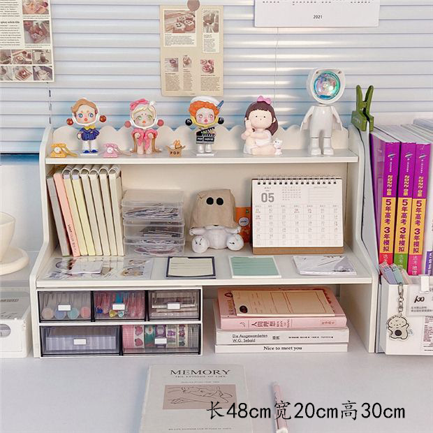 Estante de almacenamiento de escritorio tipo cajón Escritorio de oficina papelería organización artefacto cosméticos almacenamiento rack armario al por mayor