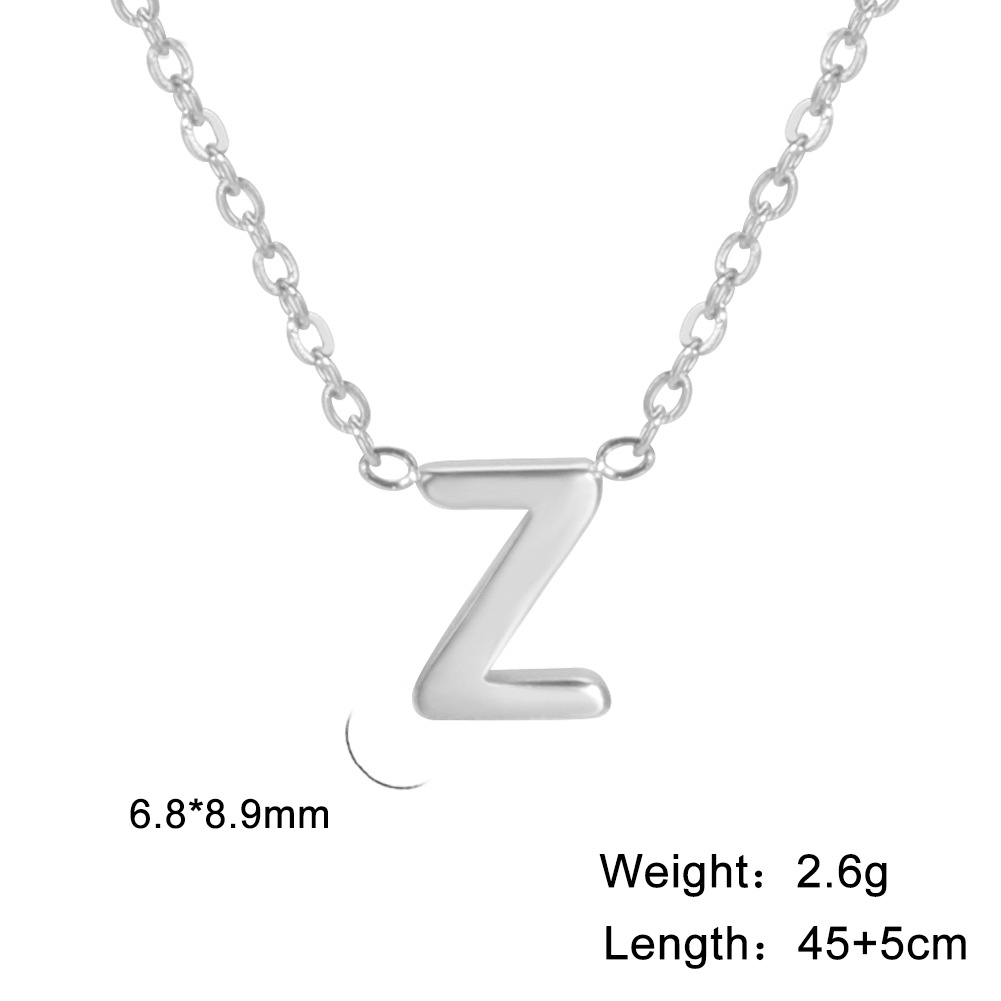 Steel, letter Z