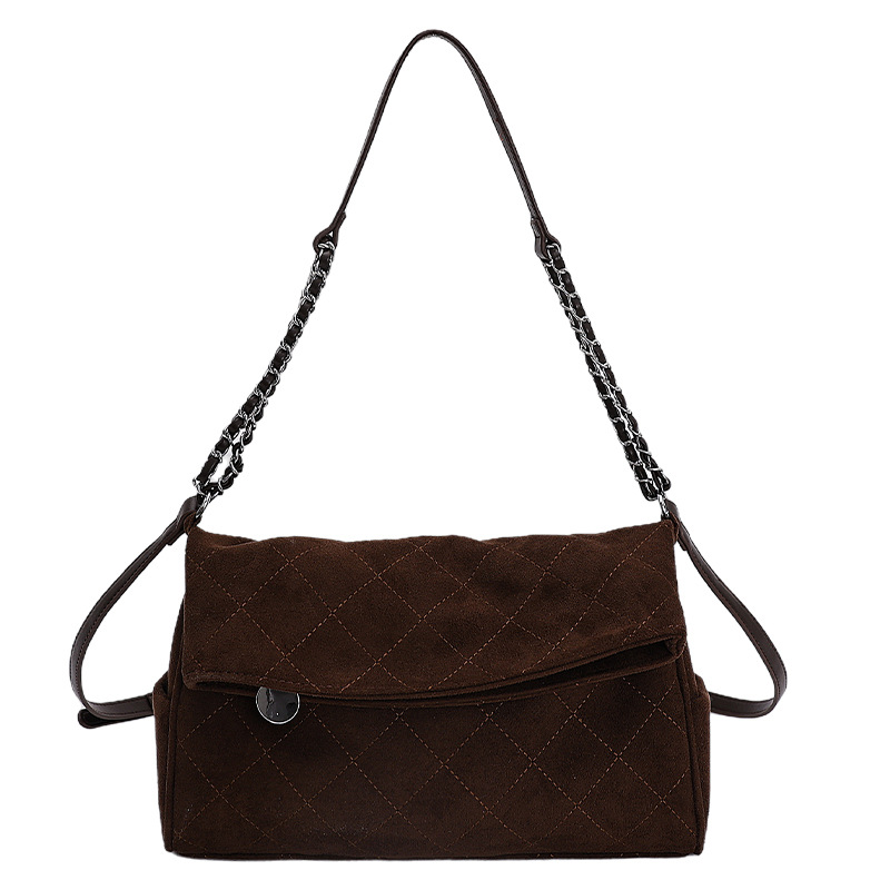 Bolsas de mujer transfronterizas bolsas de cadena de diamond bolsas de brazo versátiles bolsas de mujer 2025 nuevo invierno de moda bolsas de hombro bolsas de transporte