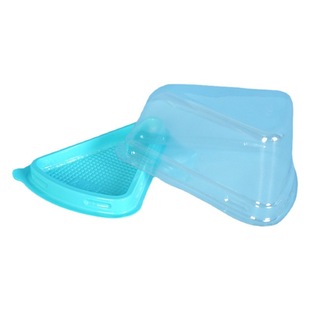 A02 triangle cake box 6 inch cut mousse cheese box durian lasagna cake blister box