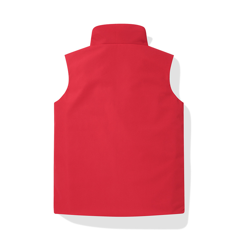 Primavera y otoño popular soporte collar chaleco juventud ropa de trabajo casual de doble cara chaleco color sólido fino