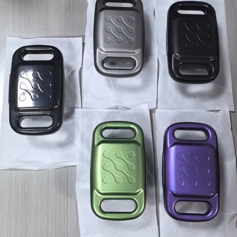 Cross-Border Fascia Gun Four-Head Fully Automatic Deep Muscle Relaxation Massage Hammer Household Electric High-Frequency Vibration Massager