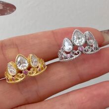 ����s925���y�ʹڽ�ָŮ�Ƕ�����ʯ�W���r�пɐ۸߼��й�����ָ